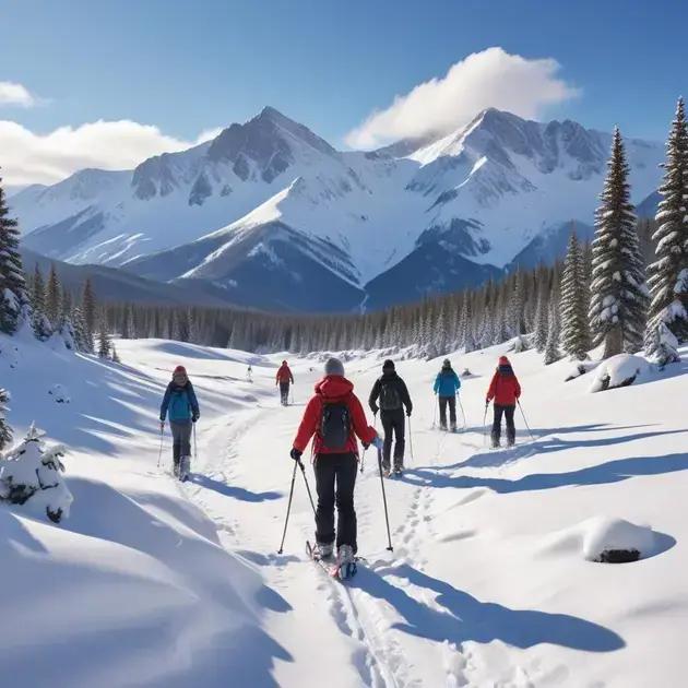 Descubra o snowshoeing: um esporte de inverno para toda a família