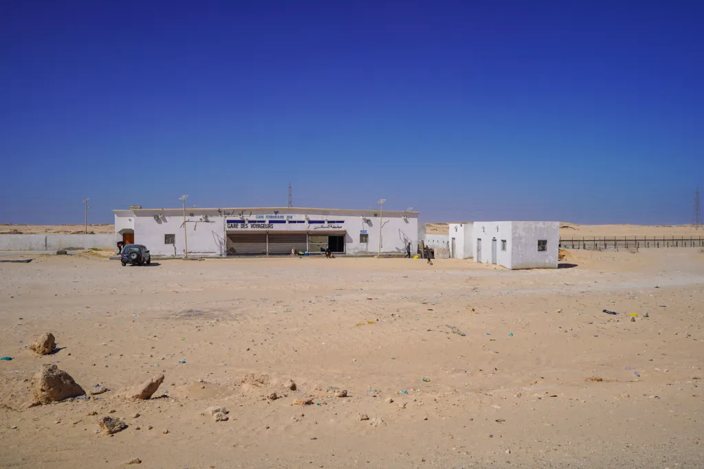 esta&ccedil;&atilde;o de trem de Nouadhibou